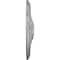 Ekena Millwork Athens Ceiling Medallion (Fits Canopies up to 3 5/8"), 26 1/4"OD x 3 1/4"P, Ultra Pure White Crackle CM27ATUWC - alternate 3